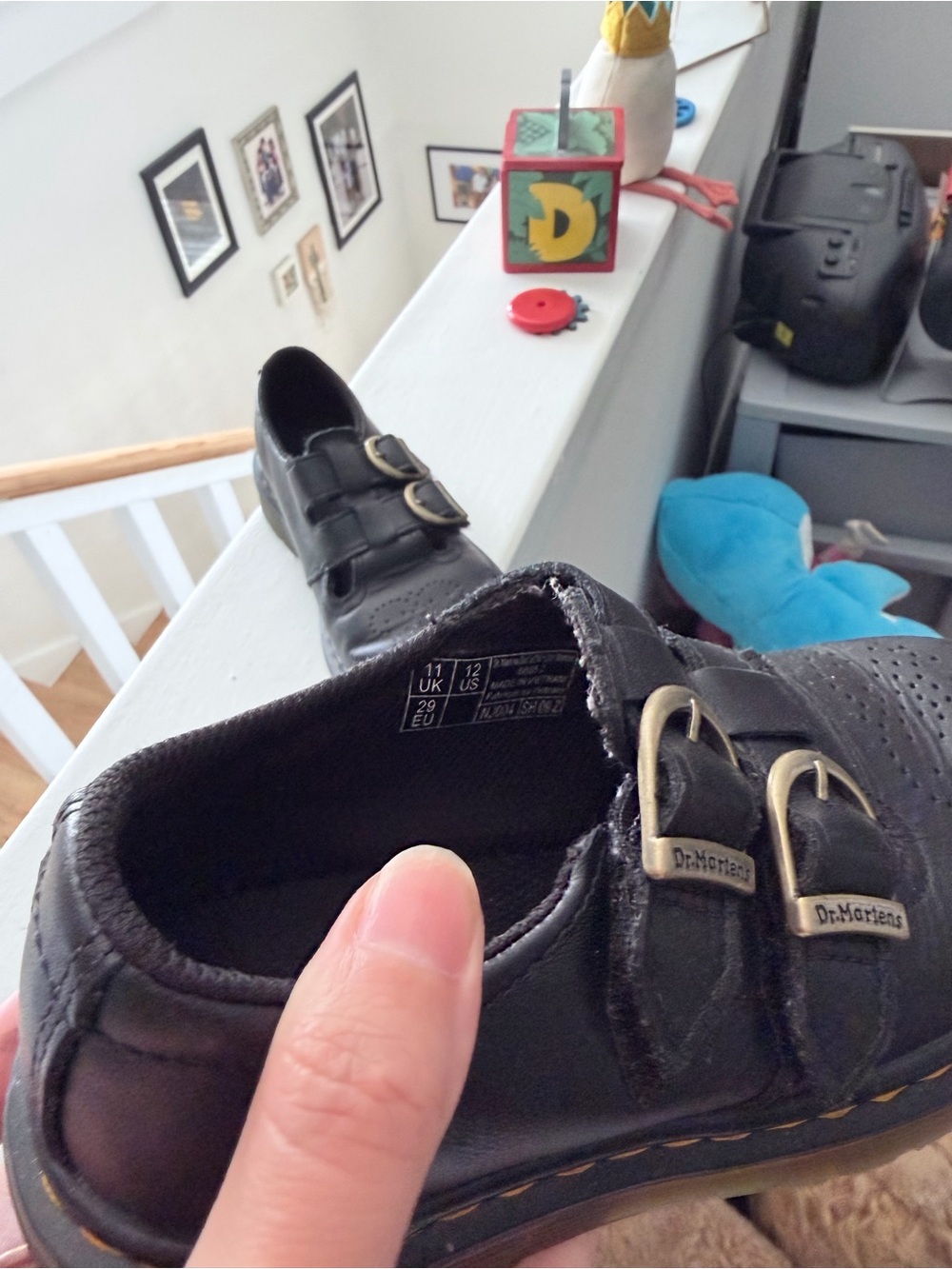 Dr. Martens 8065 Mary Jane shoes Kid Size 12 - Picture 5 of 9